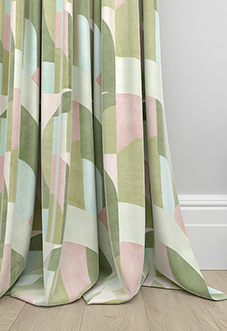 Varadero Velvet, Avocado - Made to Measure Curtain